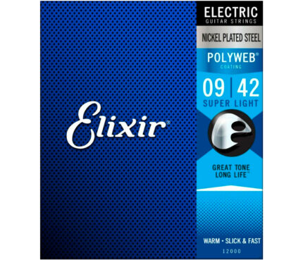 CUERDAS PARA GUITARRA ELECTRICA 09/42 (elixir)