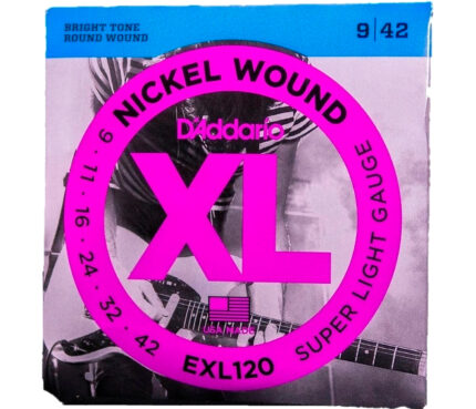 ENCORDADURA GUITARRA ELECTRICA ADDARIO MODELO EXL120