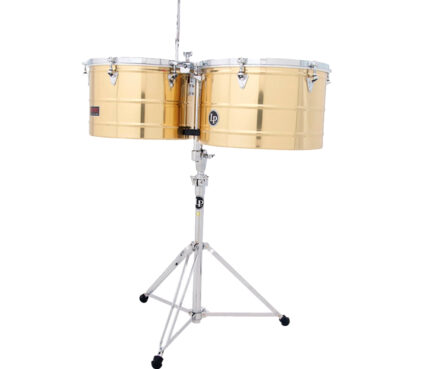 TIMBALES LATIN PERCUSION 15? & 16? SOLID BRASS