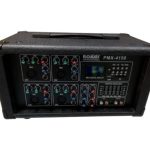 MEZCLADORA AMPLIFICADA 4 CANALES USB/SD/BLUTOOTH 150W (romms)