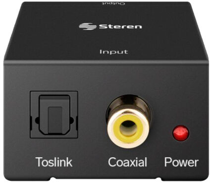 CONVERTIDOR DE AUDIO DIGITAL A ANALOGICO (Steren)