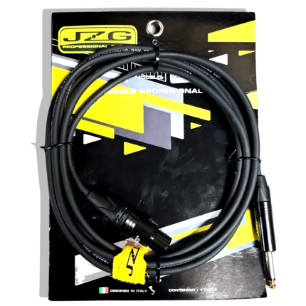 CABLE PARA MICROFONO 3 METROS MARCA (Jzg) PLUG CANON A JACK