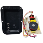 CROSOVER (Jzg) 2 VIAS CONECTORES Y PLACA METALICA