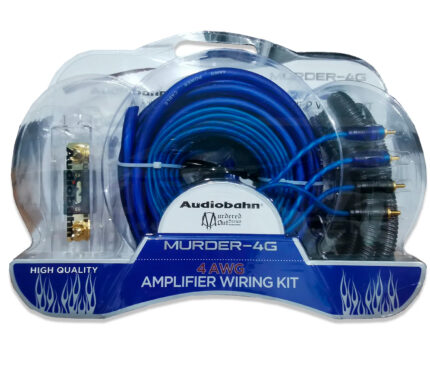 KIT DE CABLES CALIBRE 4 (Audiobahn)