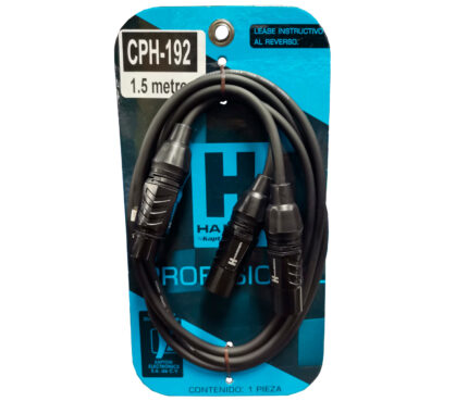 CABLE 1 JACK CANON A 2 PLUGS CANON (Harden)
