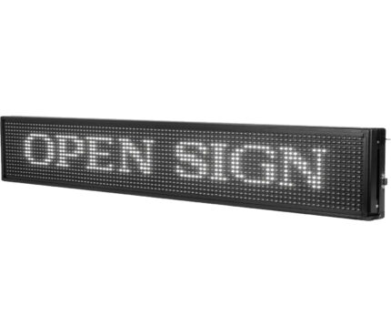 ANUNCIO LUMINOSO (steel pro) ROJO, VERDE, AZUL Y BLANCO