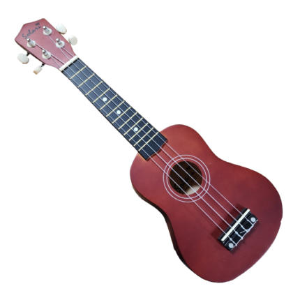 UKULELE SOPRANO CON FUNDA COLOR CAFE (Solar)