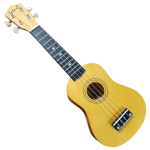 UKULELE SOPRANO CON FUNDA COLOR MOSTAZA (Solar)