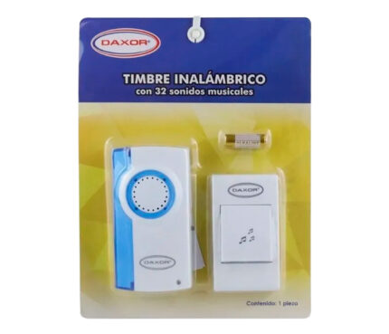 TIMBRE INALAMBRICO P/TOMACORRIENTE (daxor)