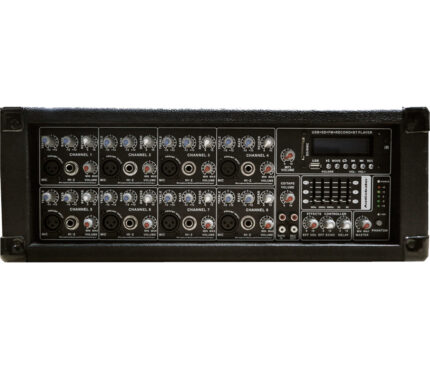 MEZCLADORA AMPLIFICADA 8 CH (Audiobahn)