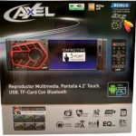 AUTOESTEREO CON PANTALLA TOUCH 4.2 (Steel Pro)
