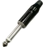 PLUG 6,3 MONO BAQUELITA (NEGRO)