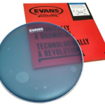 PARCHE Evans 15? AZUL HIDRAULICO 2 CAPAS 7 Milesimas