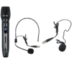 MICROFONOS INALAMBRICOS (Audiobahn) UHF MOD AMU320