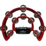 PANDERO DOBLE MEDIA LUNA COLOR ROJO (Alice)