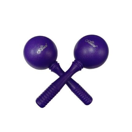 PAR DE MARACAS COLOR MORADO (alice)