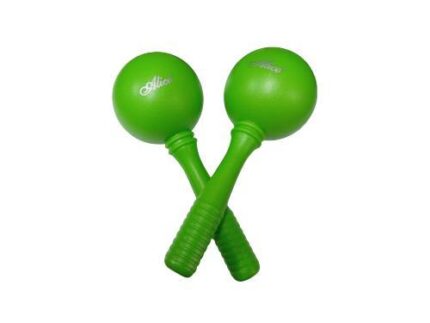 PAR DE MARACAS COLOR VERDE (alice)