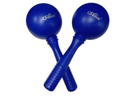 PAR DE MARACAS COLOR AZUL (alice)