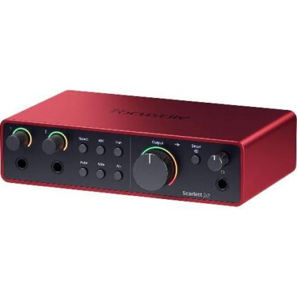 INTERFACE 2 ENTRADAS 2 SALIDAS INTERFACE DE AUDIO (Focusrite)