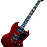 GUITARRA ELECTRICA TIPO SG ROJO CHERRY (Mccartney)