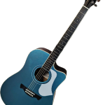 GUITARRA ELECTROACUSTICA CAJA TEXANA AZUL (Tagima)