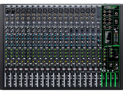 MEZCLADORA PROFESIONAL 22CH 4 BUS CON EFECTOS Y USB (Mackie)