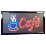 ANUNCIO LUMINOSO DE LEDS CAFE (Radox)