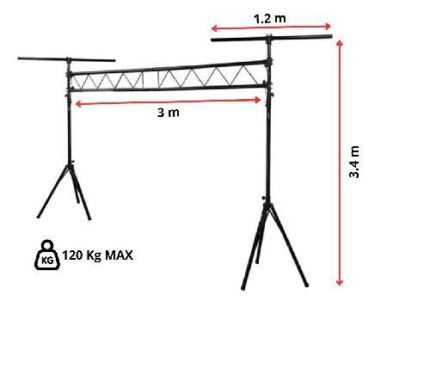 SOPORTE PARA LUCES (Radox)